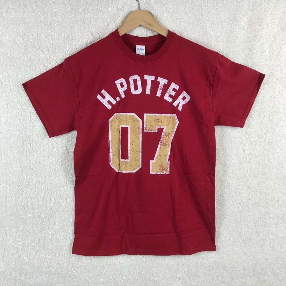 Harry Potter Quidditch Jersey Shirt, Size M, NEW